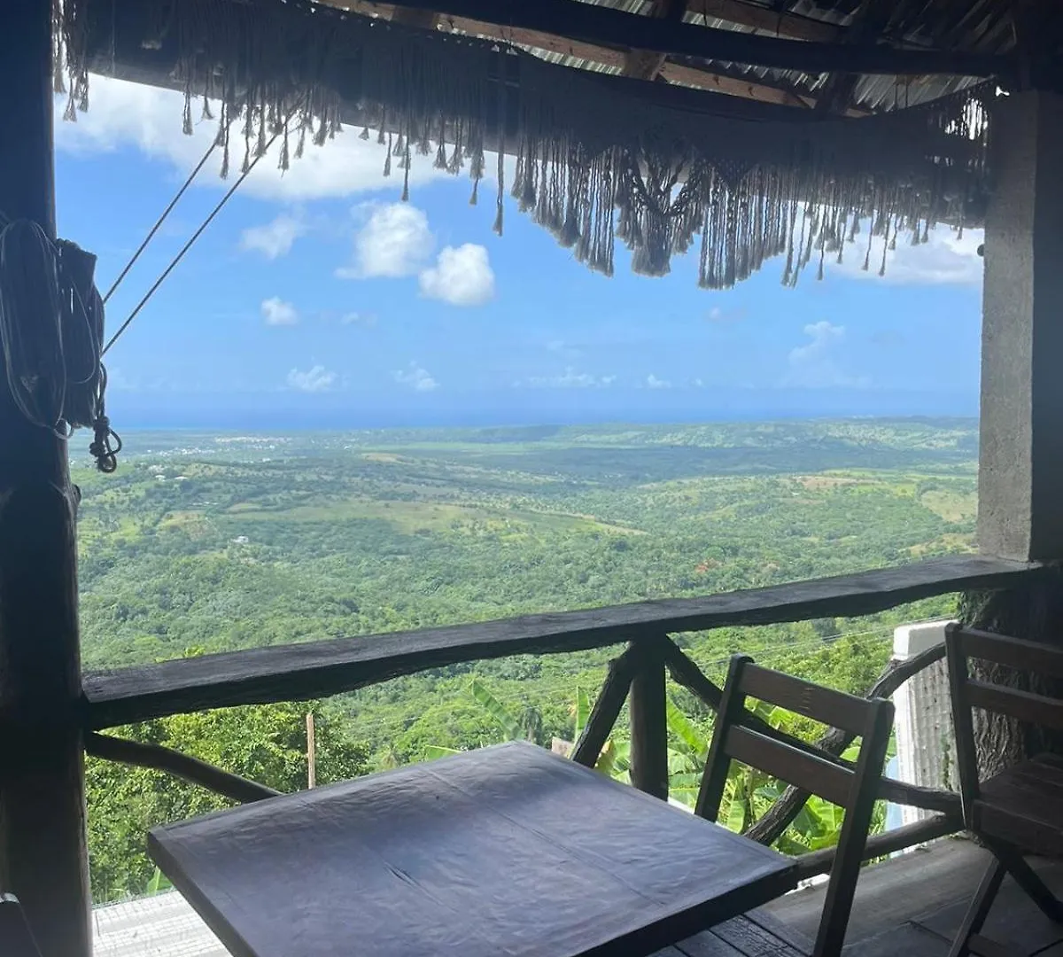 Ecolodge Tubagua Puerto Plata Деревянный коттедж